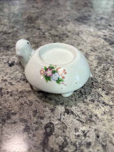 Vintage porcelain turtle - porcelain,
