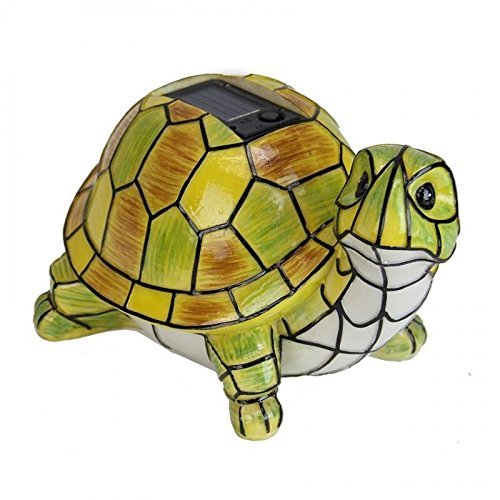 Solar turtle statue - turtle,