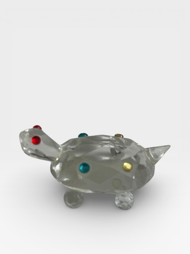 Miniature faceted crystal - miniature,